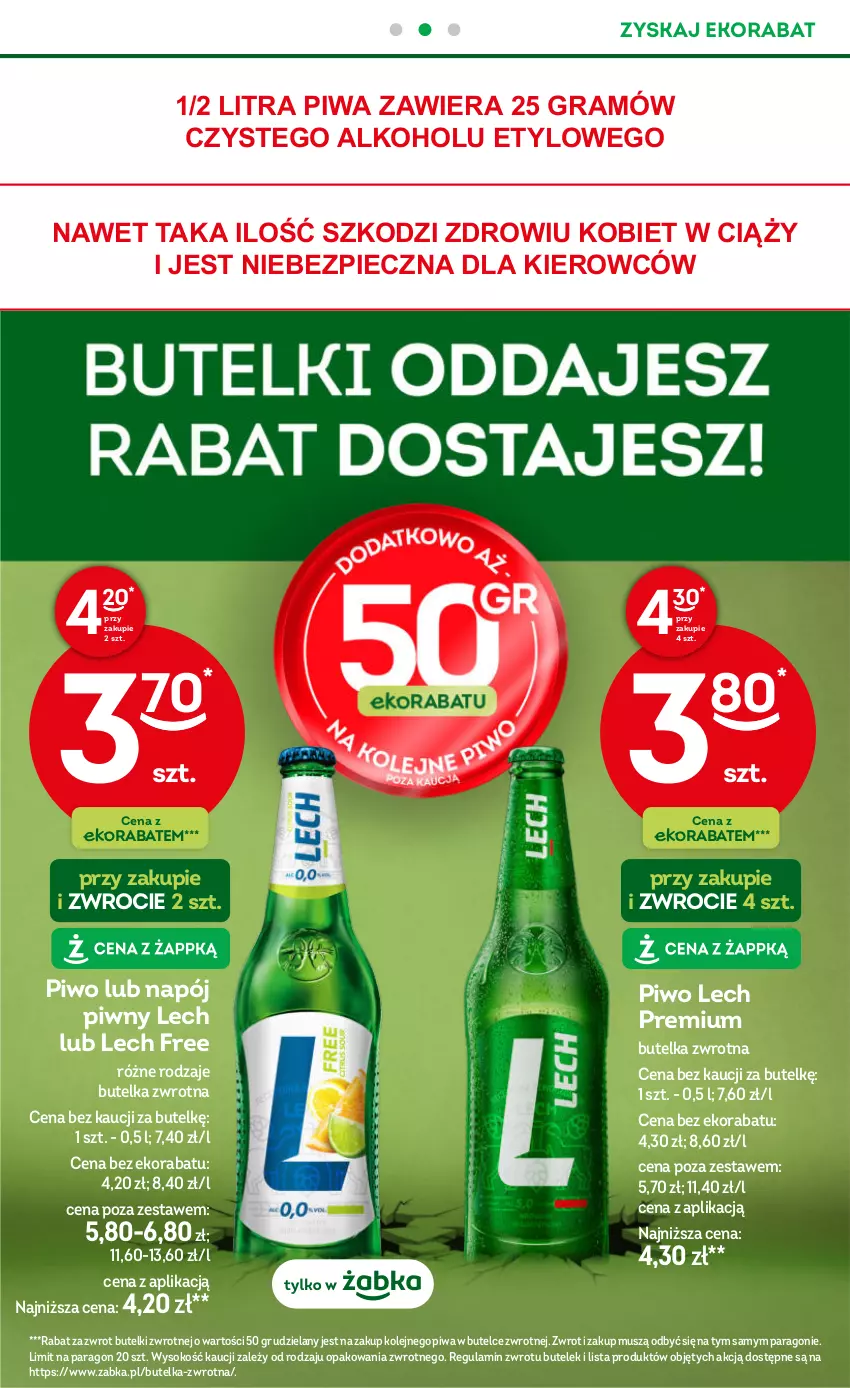 Gazetka promocyjna Żabka - gazetka-promocyjna-29-30-2026 - ważna 15.07 do 28.07.2026 - strona 55 - produkty: Gra, Lech Premium, Mus, Napój, Olej, Piec, Piwa, Piwo, Sok