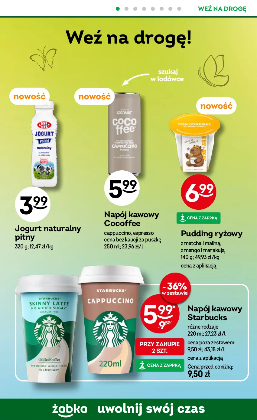 Gazetka promocyjna Żabka - gazetka-promocyjna-29-30-2026 - ważna 15.07 do 28.07.2026 - strona 62 - produkty: Cappuccino, Jogurt, Jogurt naturalny, Mango, Napój, Pudding, Ryż