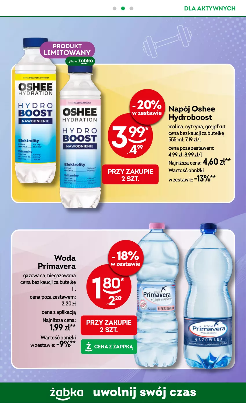 Gazetka promocyjna Żabka - gazetka-promocyjna-29-30-2026 - ważna 15.07 do 28.07.2026 - strona 83 - produkty: Grejpfrut, Napój, Oshee, Prima, Primavera, Woda