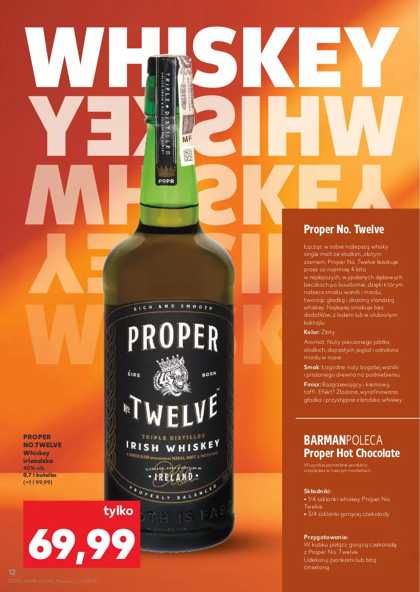 Gazetka promocyjna Kaufland - Barek Kauflandu - ważna 19.02 do 04.03.2026 - strona 12 - produkty: Bourbon, Jabłka, Lanki, Nuty, Piec, Whiskey, Whisky