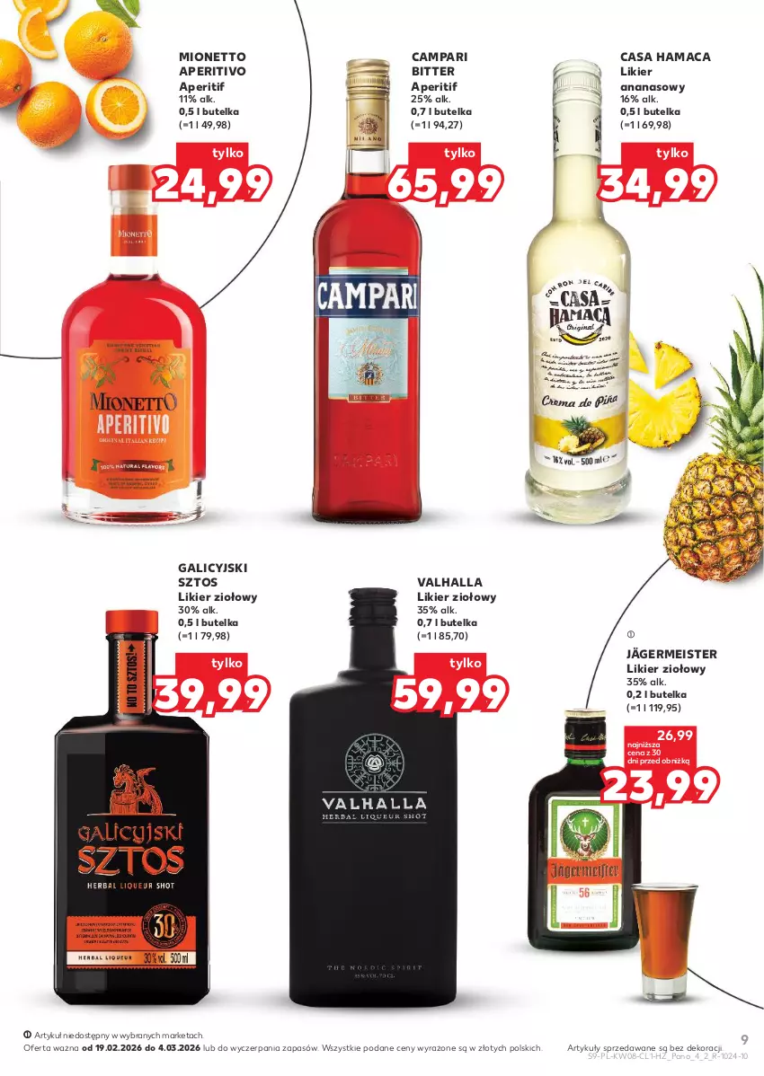 Gazetka promocyjna Kaufland - Barek Kauflandu - ważna 19.02 do 04.03.2026 - strona 9 - produkty: Ananas, Hama, Likier, Mionetto