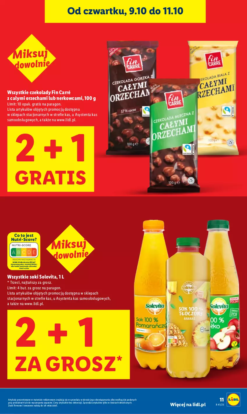 Gazetka promocyjna Lidl - GAZETKA - ważna 09.10 do 11.10.2025 - strona 11 - produkty: Gra, Sok, Wazon