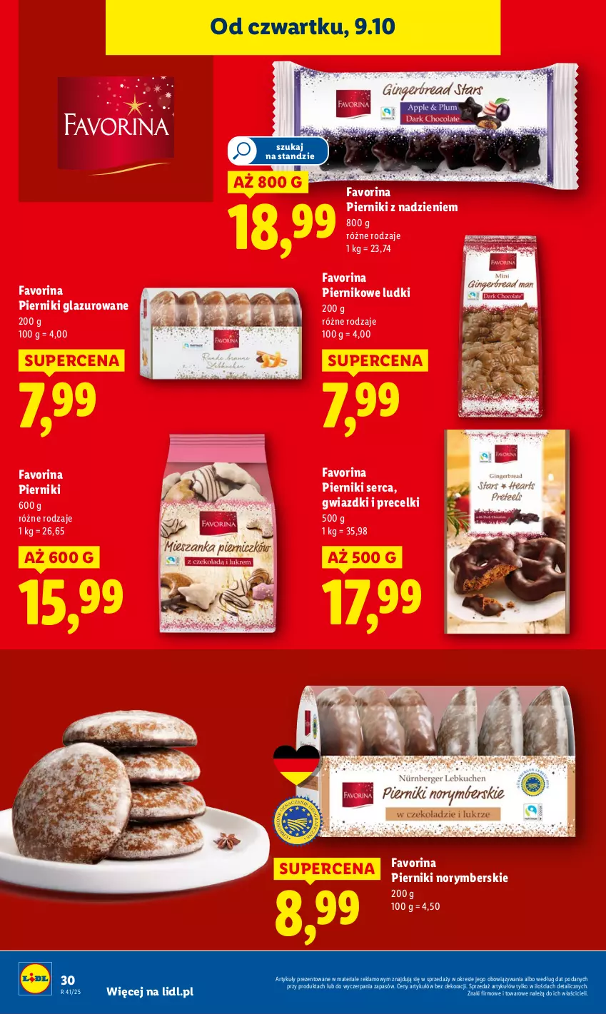 Gazetka promocyjna Lidl - GAZETKA - ważna 09.10 do 11.10.2025 - strona 36 - produkty: Fa, Lazur, Piernik, Precelki, Ser