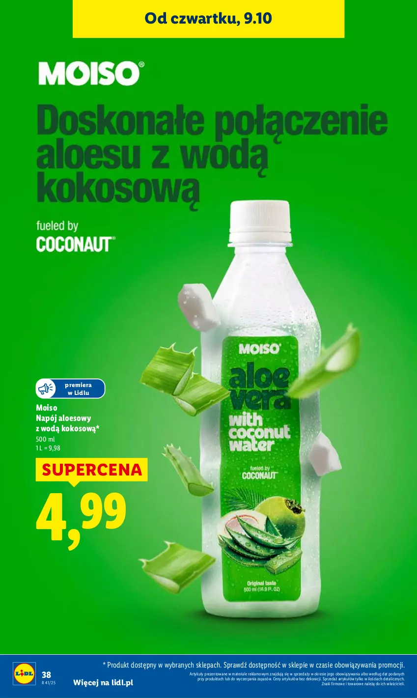 Gazetka promocyjna Lidl - GAZETKA - ważna 09.10 do 11.10.2025 - strona 44 - produkty: Kokos, Napój