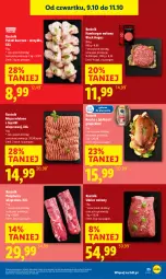 Gazetka promocyjna Lidl - GAZETKA - Gazetka - ważna od 11.10 do 11.10.2025 - strona 31 - produkty: Piec, Kurczak, Polędwica, Mięso mielone, Mięso mielone z łopatki wieprzowej, Kaczka, Hamburger, Lack, Burger, Udziec wołowy, Mięso, Jabłka