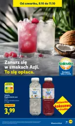 Gazetka promocyjna Lidl - GAZETKA - Gazetka - ważna od 11.10 do 11.10.2025 - strona 45 - produkty: Sok, Wazon, Galaretka, Gala, Napój, Kokos