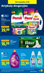 Gazetka promocyjna Lidl - GAZETKA - Gazetka - ważna od 11.10 do 11.10.2025 - strona 53 - produkty: Płyn do prania, Coccolino, Papier, Persil, Papier toaletowy, Velvet, Kapsułki do prania