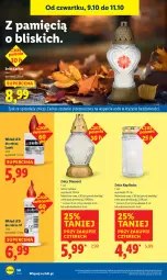 Gazetka promocyjna Lidl - GAZETKA - Gazetka - ważna od 11.10 do 11.10.2025 - strona 56 - produkty: Sok, Znicz