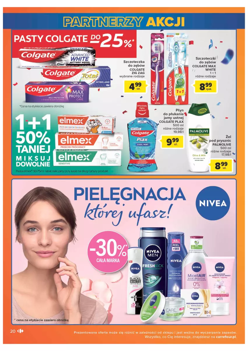 Gazetka promocyjna Carrefour - Gazetka Market - ważna 08.02 do 28.02.2022 - strona 20 - produkty: Colgate, Fa, Krem na dzień, Lack, LG, Mars, Palmolive, Płyn do płukania, Szczoteczka