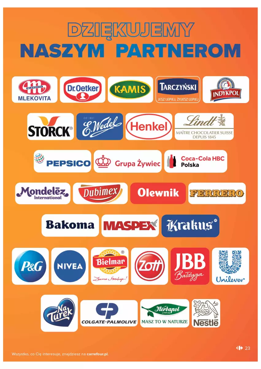 Gazetka promocyjna Carrefour - Gazetka Market - ważna 08.02 do 28.02.2022 - strona 23 - produkty: Bakoma, Colgate, LG, Mexx, Mleko, Mlekovita, Palmolive, Pepsi