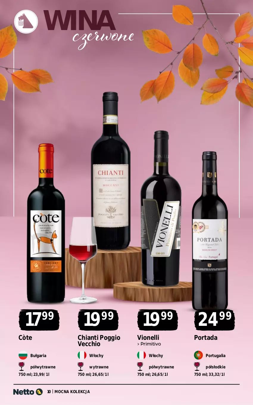 Gazetka promocyjna Netto - Netto_MK_WINE_10/25_1 - ważna 29.09 do 11.10.2025 - strona 10 - produkty: Chia, Chianti, Por, Portada