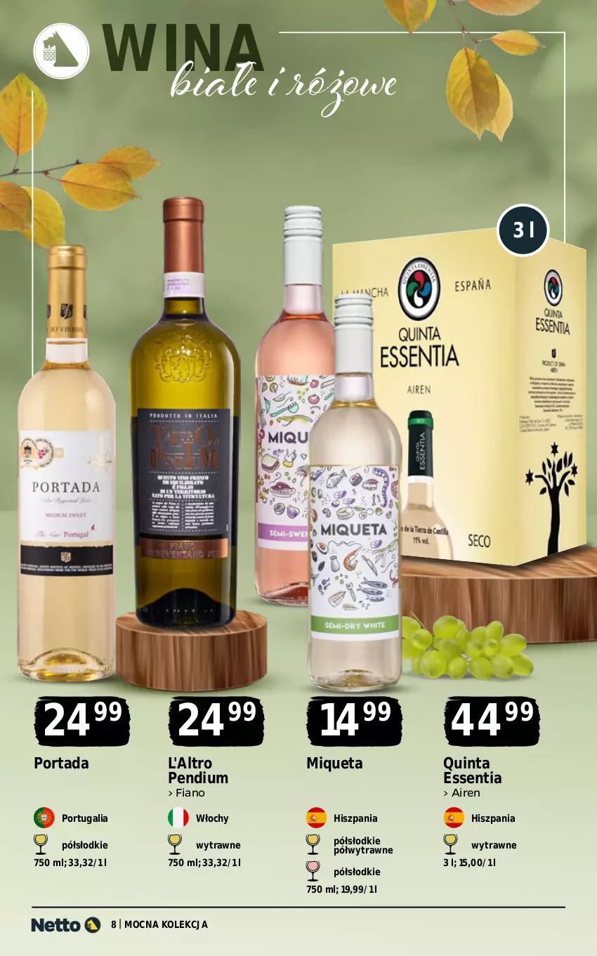 Gazetka promocyjna Netto - Netto_MK_WINE_10/25_1 - ważna 29.09 do 11.10.2025 - strona 8 - produkty: Por, Portada