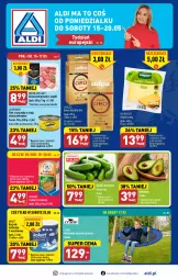 Gazetka promocyjna Aldi - Pełen katalog - Gazetka - ważna od 20.05 do 20.05.2023 - strona 1 - produkty: Gra, Hofburger, Huśtawka, Cukier, Ręcznik kuchenny, Mięsne specjały, Kawa, Diamant, Ręcznik, Rolki, Burger, Tuńczyk, Lavazza, Cukier trzcinowy, Gouda, Grunt, Olej, Fa