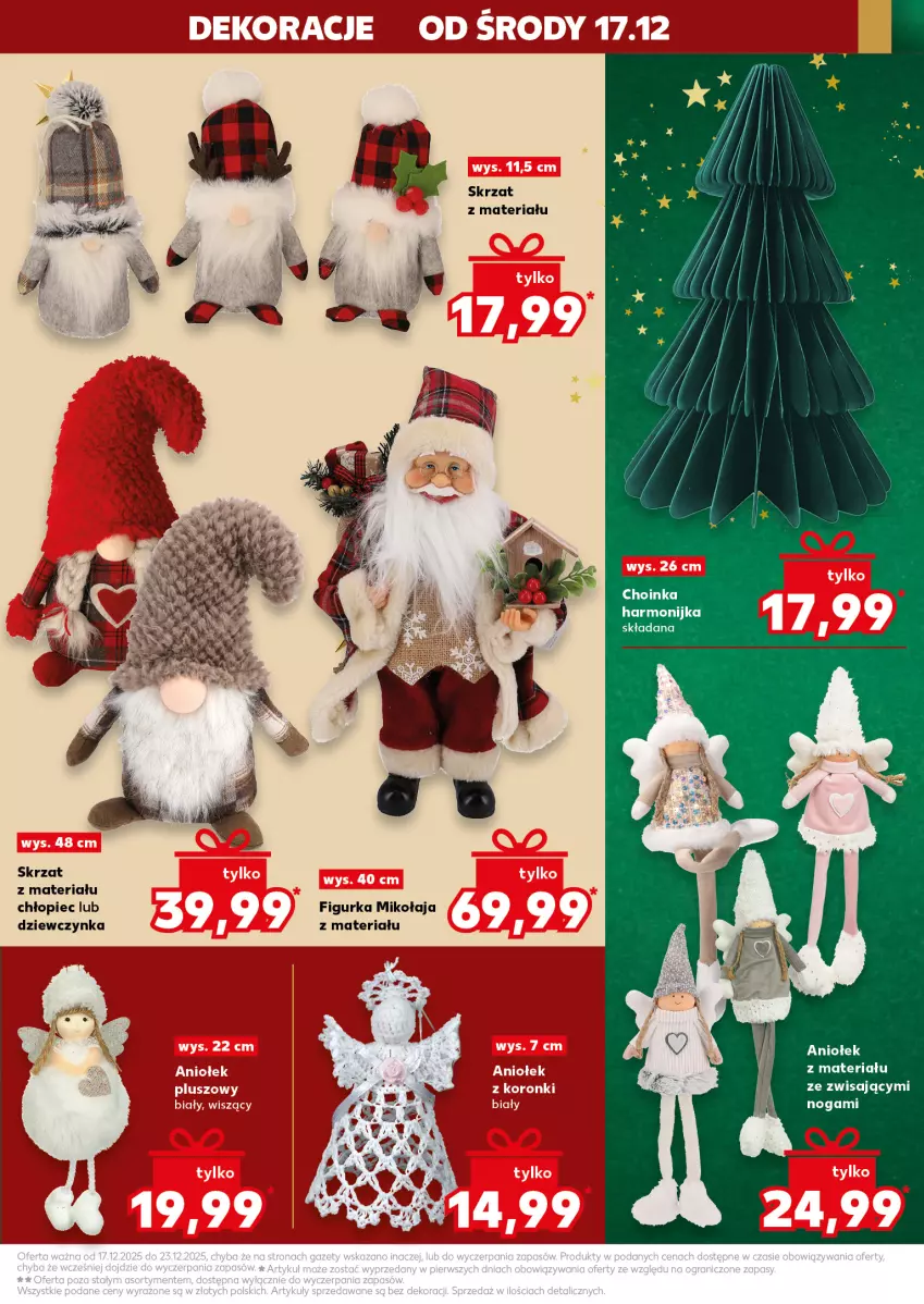 Gazetka promocyjna Kaufland - Kaufland - ważna 17.12 do 23.12.2025 - strona 31 - produkty: Choinka, Harmonijka, Inka, Piec, Skrzat