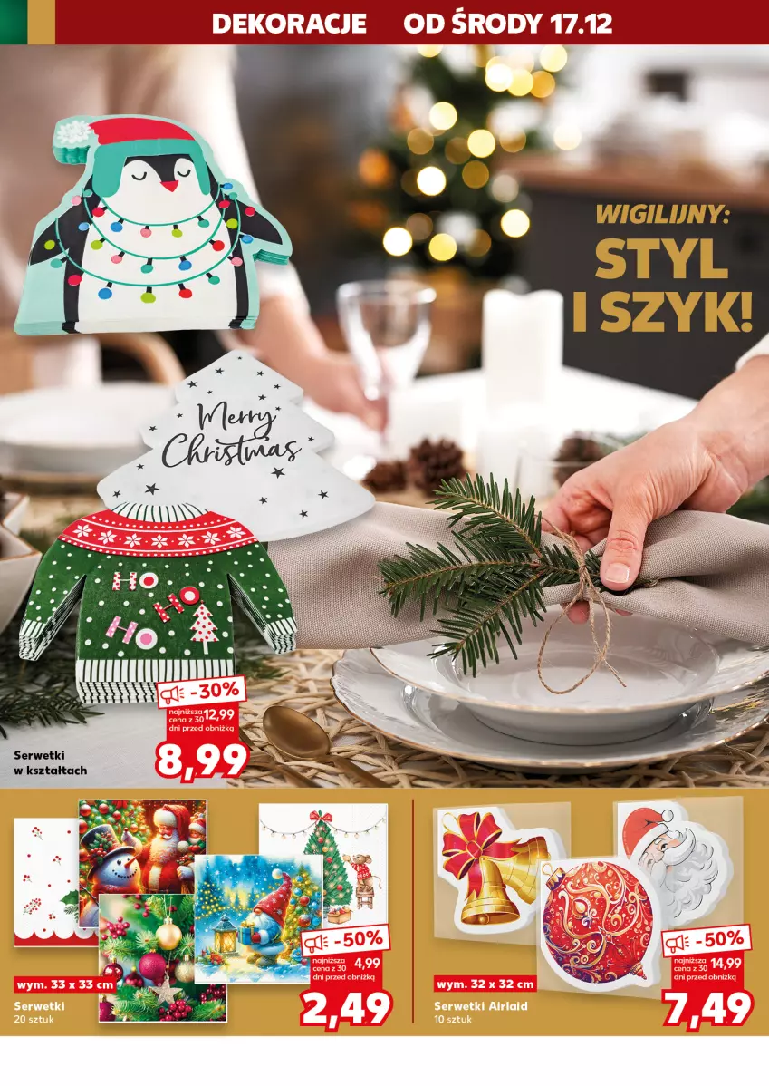 Gazetka promocyjna Kaufland - Kaufland - ważna 17.12 do 23.12.2025 - strona 40 - produkty: Ser, Serwetki