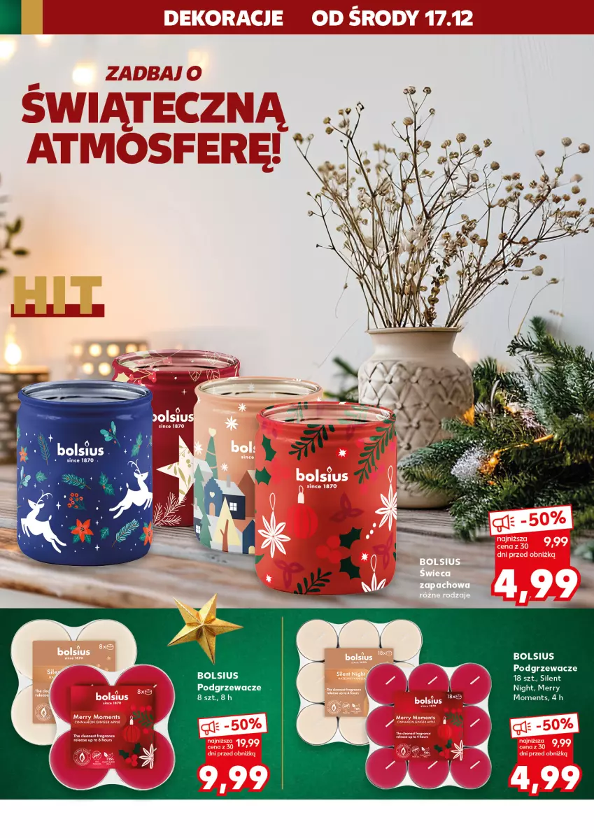 Gazetka promocyjna Kaufland - Kaufland - ważna 17.12 do 23.12.2025 - strona 42 - produkty: Bols, Bolsius, Moments, Podgrzewacze
