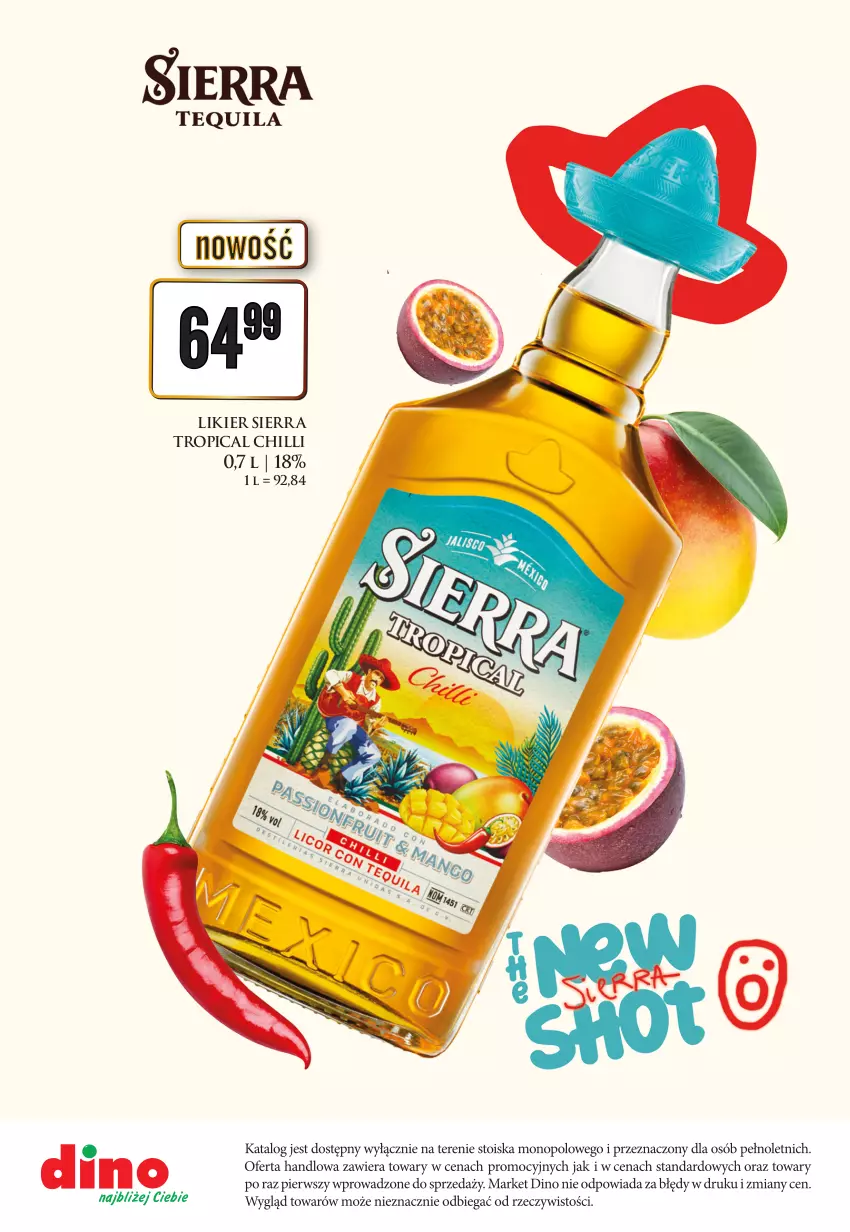 Gazetka promocyjna Dino - Katalog alkoholowy / wrzesień 2024 - ważna 16.09 do 21.09.2024 - strona 12 - produkty: Likier, Tropical