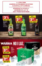 Gazetka promocyjna Biedronka - od Poniedziałku - Gazetka - ważna od 20.05 do 20.05.2023 - strona 36 - produkty: Piwa, Piwo, Por, Gra, Warka, Perła, Fa