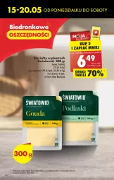 Gazetka promocyjna Biedronka - od Poniedziałku - Gazetka - ważna od 20.05 do 20.05.2023 - strona 6 - produkty: Sok, Ser, , Podlaski, Gouda, Fa