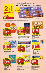 Gazetka promocyjna Biedronka - Gazetka - ważna od 06.05 do 06.05.2023 - strona 49 - produkty: Por, Gra, Rama, Praliny, Tera, Tran, Wafle, , Grześki, Czekolada, Toffifee, Delicje, Baton, Kinder, Milka