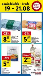 Gazetka promocyjna Intermarche - Gazetka - ważna od 21.08 do 21.08.2024 - strona 3 - produkty: Makaron, Ser, Jaja, Hamburger, Burger, Kotlin, Dan Cake, Grill, Jaja z wolnego wybiegu, Fa