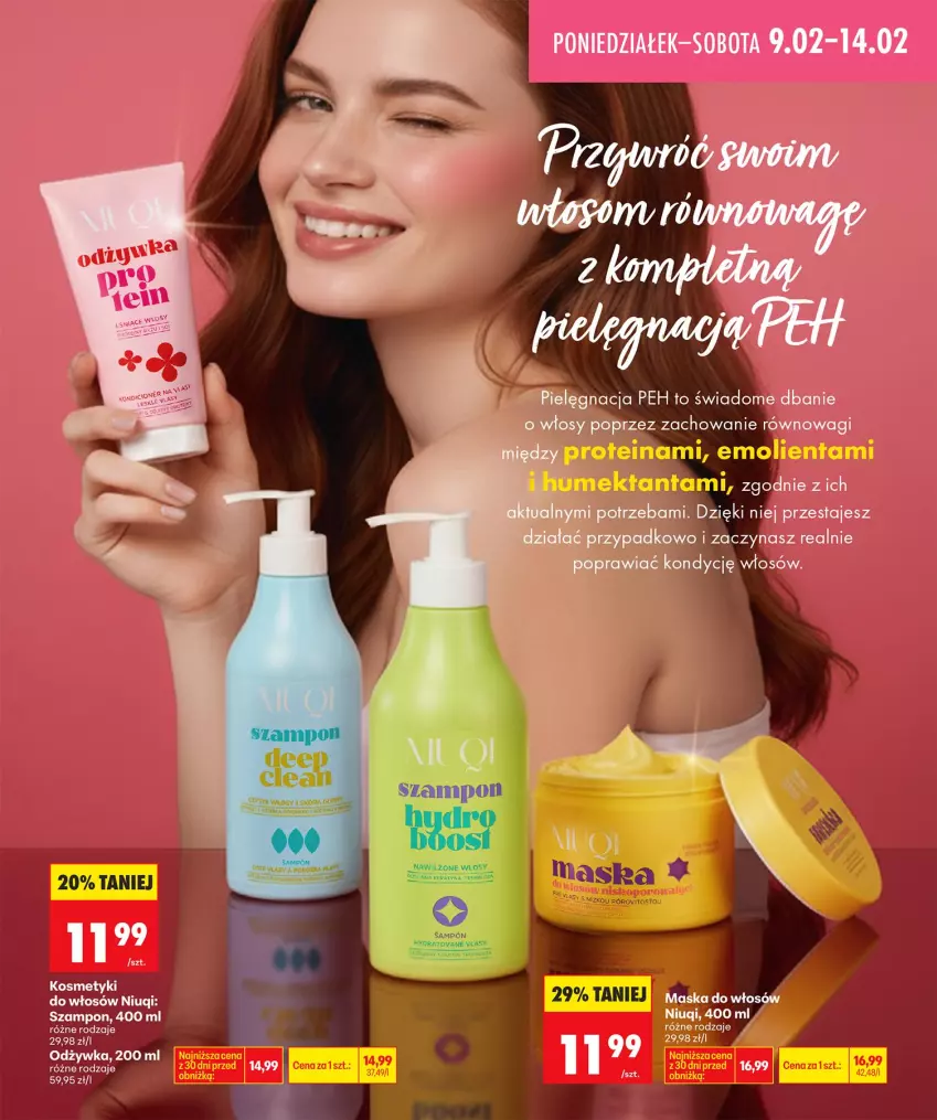 Gazetka promocyjna Biedronka - Twoje Piękne Strony - ważna 05.02 do 12.02.2026 - strona 17 - produkty: Inka, Maska, Niuqi, Odżywka, Szampon