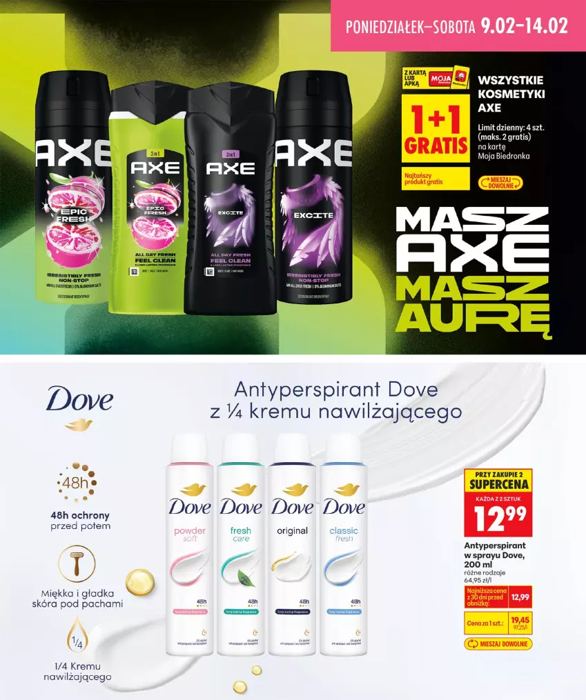 Gazetka promocyjna Biedronka - Twoje Piękne Strony - ważna 05.02 do 12.02.2026 - strona 25 - produkty: Antyperspirant, Dove, Gin, Gra, Oreo