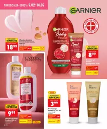 Gazetka promocyjna Biedronka - Twoje Piękne Strony - Gazetka - ważna od 12.02 do 12.02.2026 - strona 18 - produkty: Gra, Eveline, Body, Krem do rąk, Mleczko do ciała, Mleczko, Mule, Garnier, Be Be, Fa