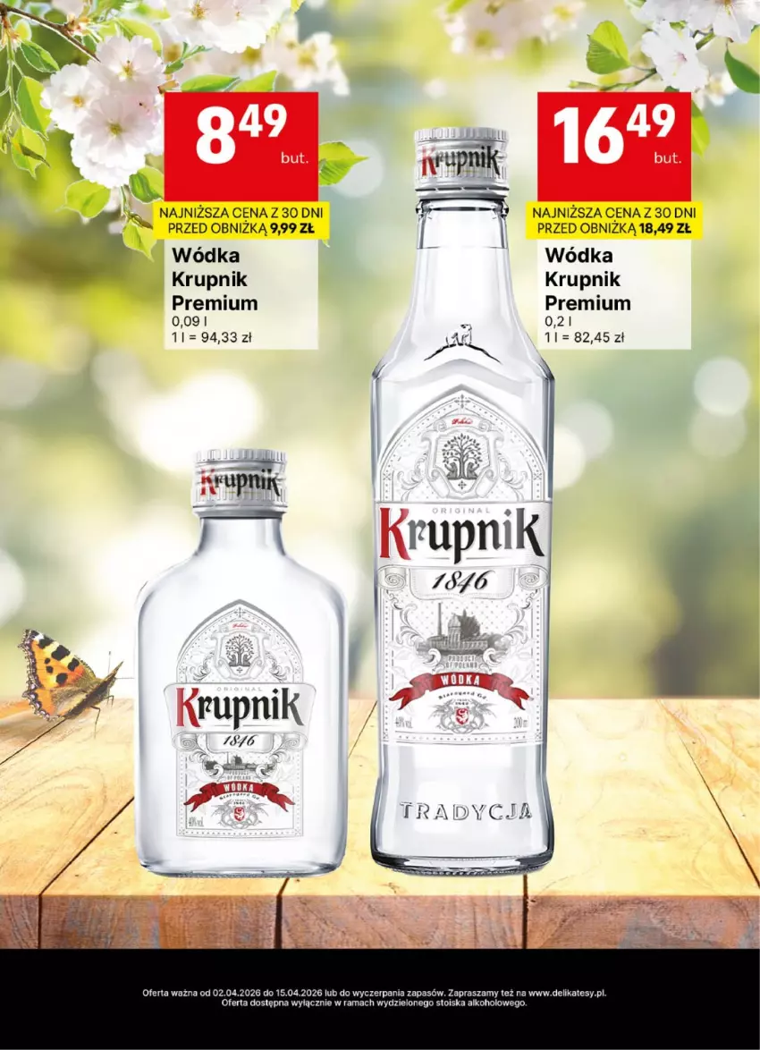 Gazetka promocyjna Delikatesy Centrum - Delibarek DC14-DC15 - ważna 02.04 do 15.04.2026 - strona 6 - produkty: Krupnik, Rama, Wódka