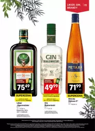 Gazetka promocyjna Delikatesy Centrum - Delibarek DC14-DC15 - Gazetka - ważna od 15.04 do 15.04.2026 - strona 15 - produkty: Rum, Gin, Acer, Jagermeister, Rama, Tran, Metaxa, Brandy, Likier, LG