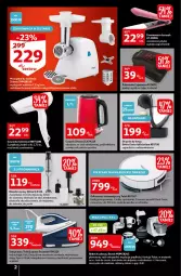 Gazetka promocyjna Auchan - Gazetka Black Week 21-26.11.2022 - Gazetka - ważna od 26.11 do 26.11.2022 - strona 2 - produkty: Majonez, Odkurzacz, Top, Ser, Pur, Mop, Blender ręczny, Blender, Maszynka do mielenia, Rozdrabniacz, Czajnik, Clin, Mikser, Szynka, Tefal, Grzałka, Robot, Szatkownica, Dolce Gusto, Maszynka, Suszarka, Zelmer, Bosch, Stacja pary, Fa