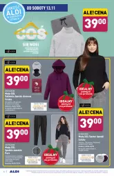 Gazetka promocyjna Aldi - Gazetka - ważna od 13.11 do 13.11.2021 - strona 42 - produkty: Sweter, Dres, Wełna, Moda, Spodnie, Sukienka, Fa