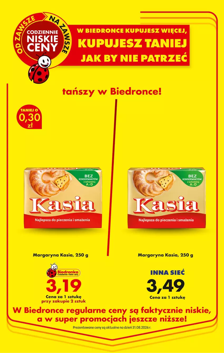 Gazetka promocyjna Biedronka - Od Czwartku - ważna 10.09 do 16.09.2026 - strona 19 - produkty: Fa, Kasia, Margaryna
