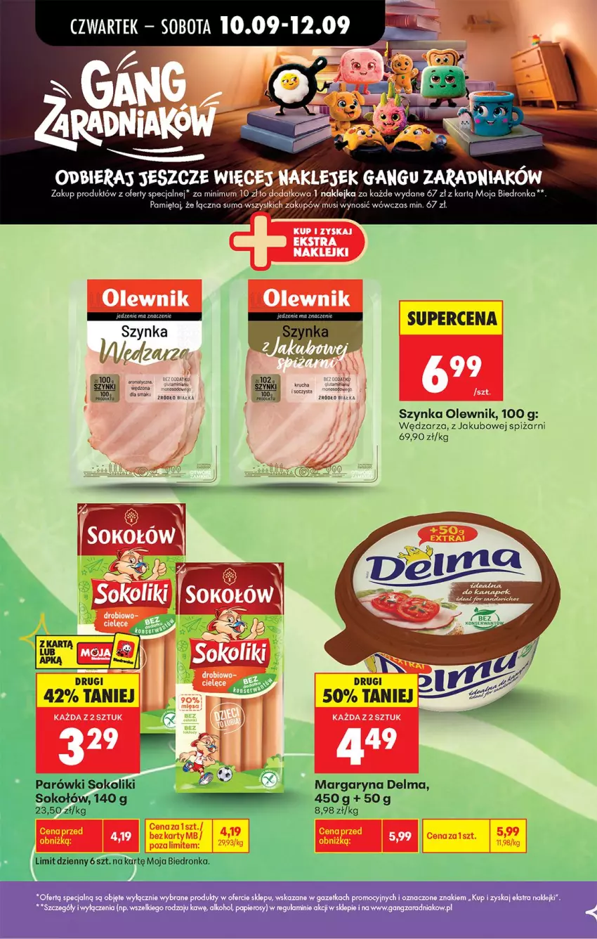 Gazetka promocyjna Biedronka - Od Czwartku - ważna 10.09 do 16.09.2026 - strona 32 - produkty: Fa, Klej, Mus, Olewnik, Papier, Szynka
