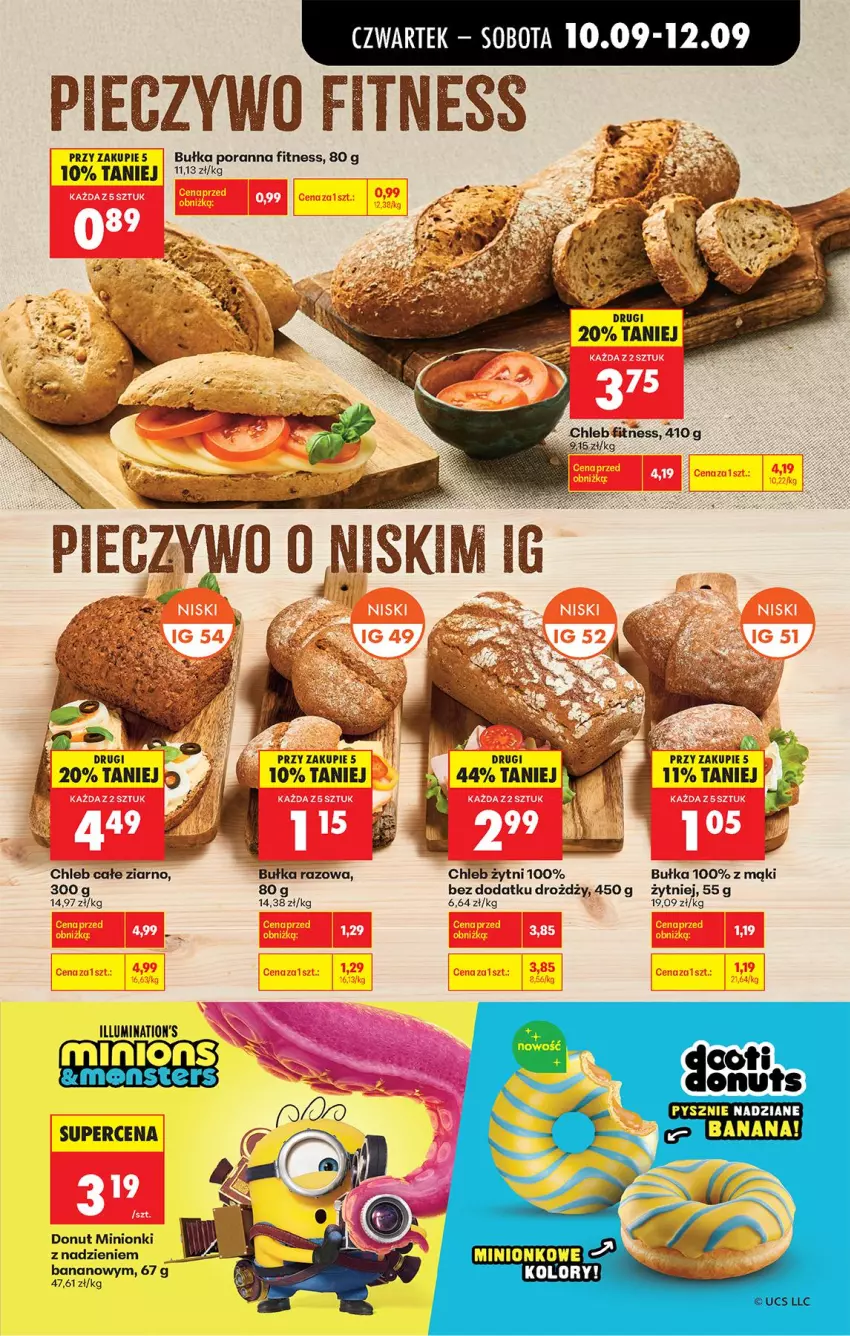 Gazetka promocyjna Biedronka - Od Czwartku - ważna 10.09 do 16.09.2026 - strona 47 - produkty: Bułka, Chleb, Donut, Por