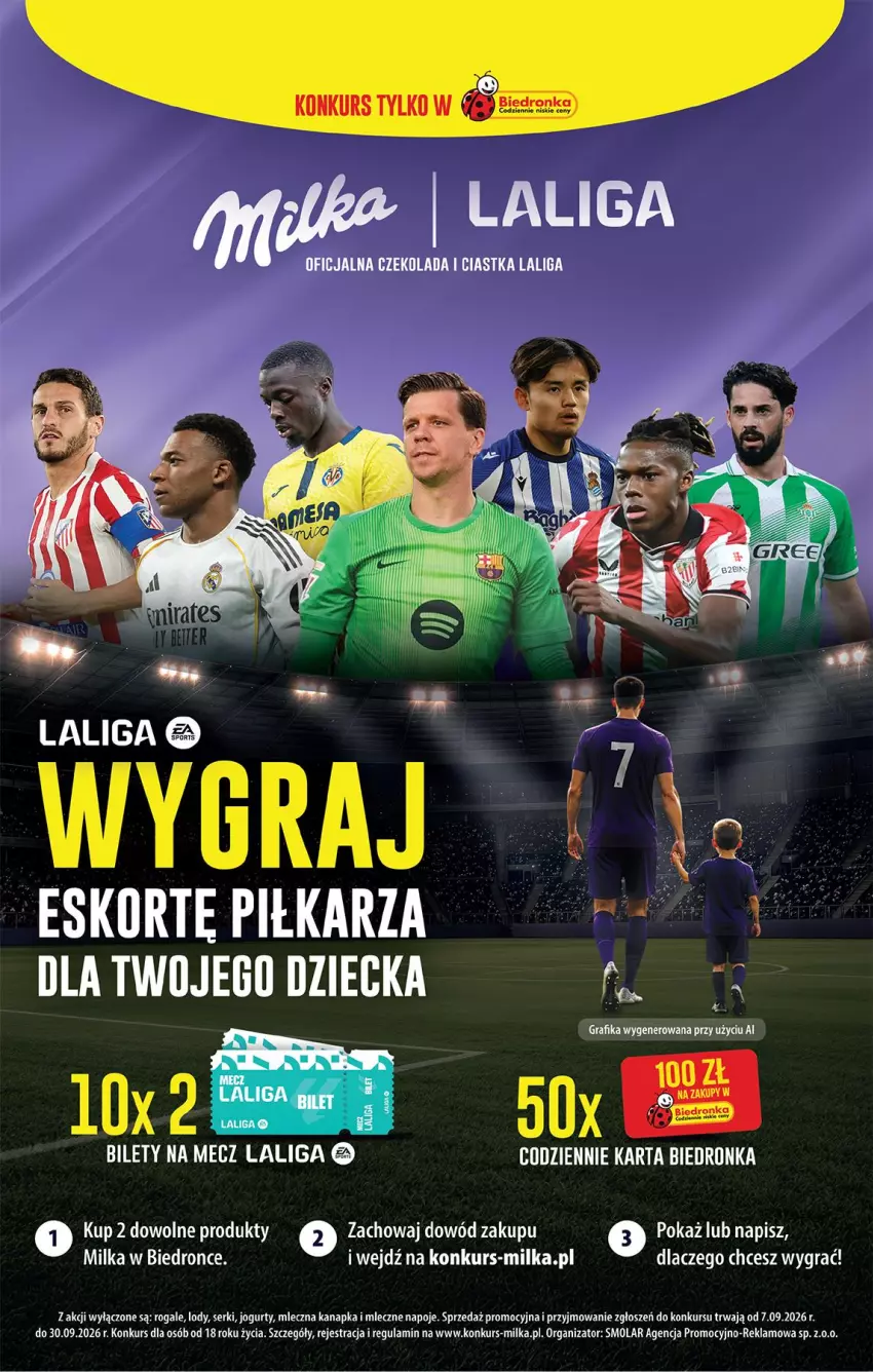 Gazetka promocyjna Biedronka - Od Czwartku - ważna 10.09 do 16.09.2026 - strona 68 - produkty: Ciastka, Czekolada, Fa, Gra, Grafika, Jogurt, Lody, Milka, Mleczna kanapka, Mola, Napoje, Rogal, Ser