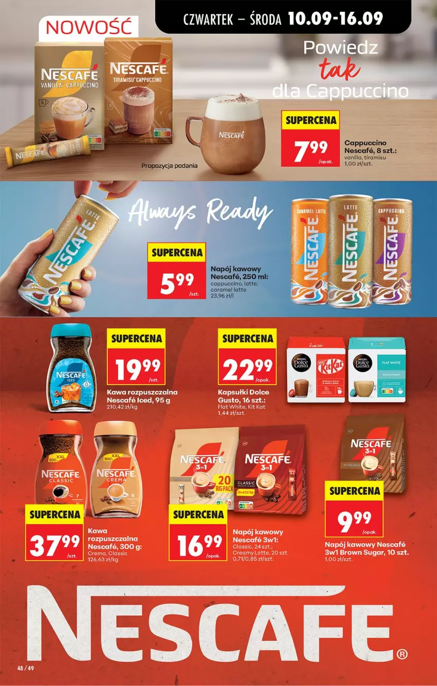 Gazetka promocyjna Biedronka - Od Czwartku - ważna 10.09 do 16.09.2026 - strona 74 - produkty: Cappuccino, Fa, Jaja