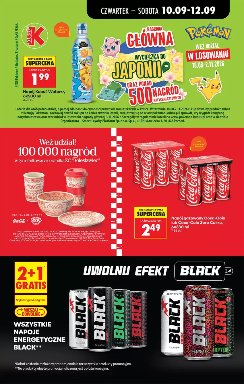 Gazetka promocyjna Biedronka - Od Czwartku - ważna 10.09 do 16.09.2026 - strona 79 - produkty: Coca-Cola, Fa, Lack, Napój, Napój gazowany, Napoje, Por