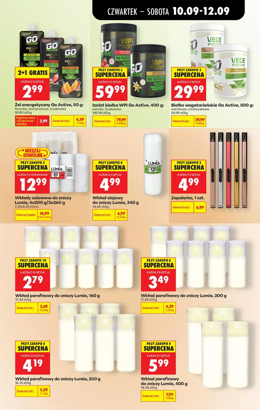 Gazetka promocyjna Biedronka - Od Czwartku - ważna 10.09 do 16.09.2026 - strona 87 - produkty: Fa, Limonka, Olej, Wkład olejowy, Zapalarka, Znicz
