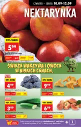 Gazetka promocyjna Biedronka - Od Czwartku - Gazetka - ważna od 16.09 do 16.09.2026 - strona 35 - produkty: Ogórek, Brzoskwinie, Nektar