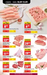 Gazetka promocyjna Biedronka - Od Czwartku - Gazetka - ważna od 16.09 do 16.09.2026 - strona 42 - produkty: Kurczak, Mięso mielone, Stek wołowy, Karkówka wieprzowa, Stek, Tusz, Polędwiczki z kurczaka, Kotlet, Mięso, Fa