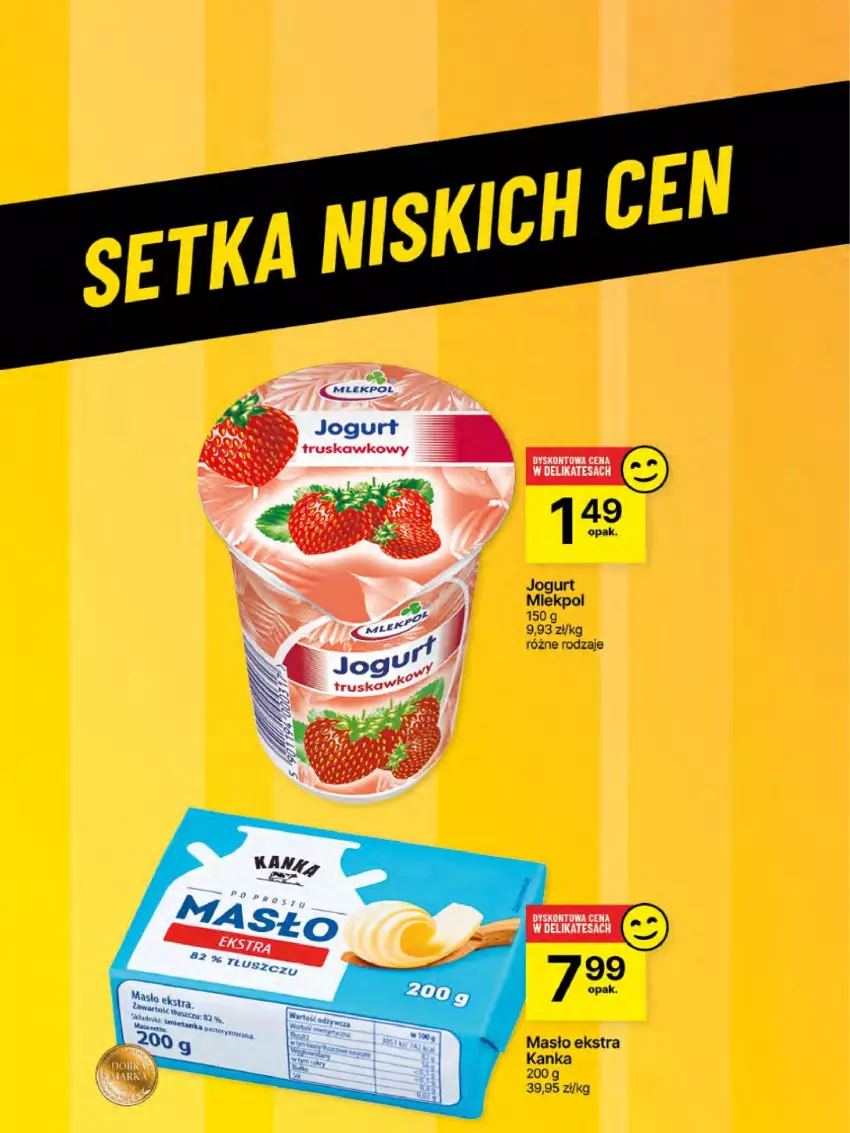 Gazetka promocyjna Delikatesy Centrum - NOWA GAZETKA Delikatesy Centrum od 13 lutego! 13-19.02.2025 - ważna 13.02 do 19.02.2025 - strona 45 - produkty: Jogurt, Masło