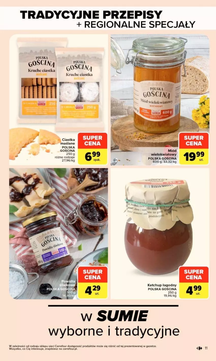 Gazetka promocyjna Carrefour - Gazetka Market w SUMIE otwieramy się dla CIEBIE - ważna 23.09 do 26.09.2026 - strona 11 - produkty: Ciastka, Ketchup