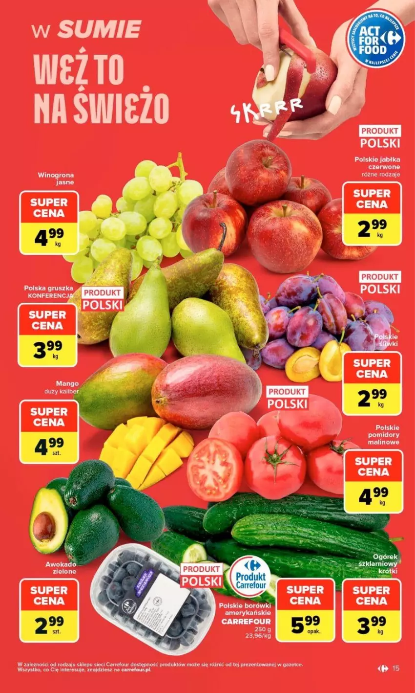 Gazetka promocyjna Carrefour - Gazetka Market w SUMIE otwieramy się dla CIEBIE - ważna 23.09 do 26.09.2026 - strona 15 - produkty: Bell