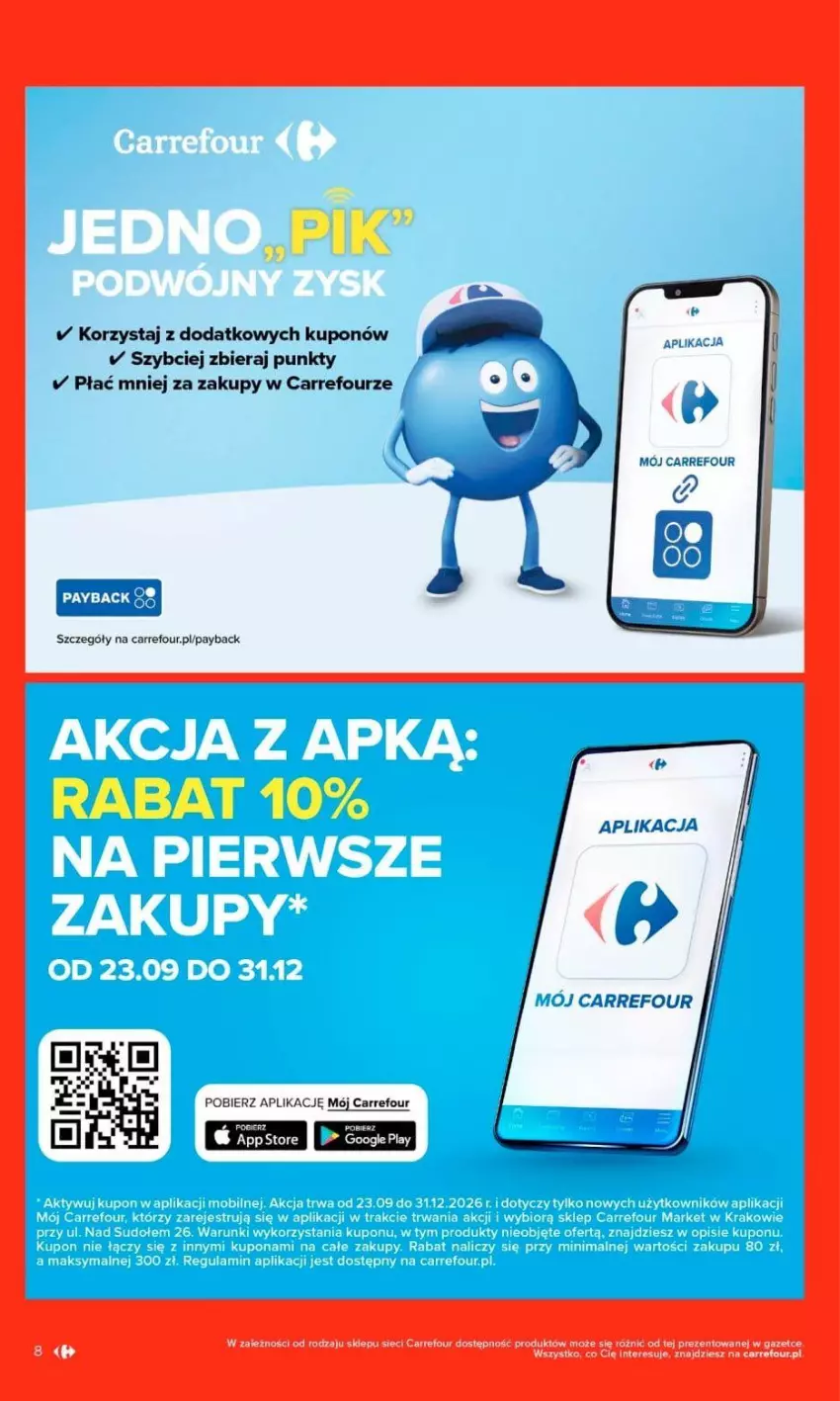 Gazetka promocyjna Carrefour - Gazetka Market w SUMIE otwieramy się dla CIEBIE - ważna 23.09 do 26.09.2026 - strona 8