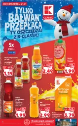 Gazetka promocyjna Kaufland - Promocje tygodnia - Gazetka - ważna od 27.01 do 27.01.2021 - strona 10 - produkty: Piec, Sok pomarańczowy, Sok, Ice tea, Napoje, Tera, Napój niegazowany, Napój, Nektar