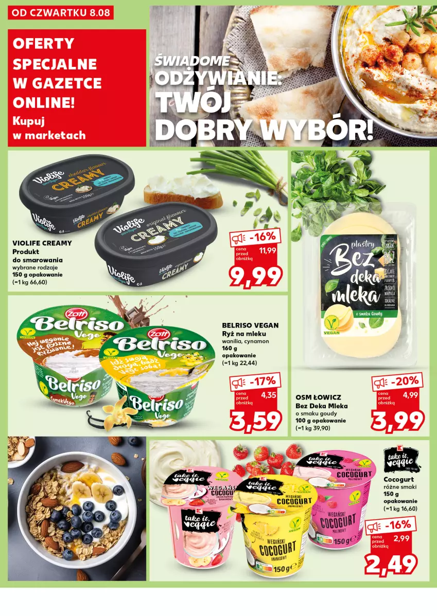 Gazetka promocyjna Kaufland - Kaufland - ważna 12.08 do 13.08.2024 - strona 22 - produkty: Belriso, Ryż, Ryż na mleku