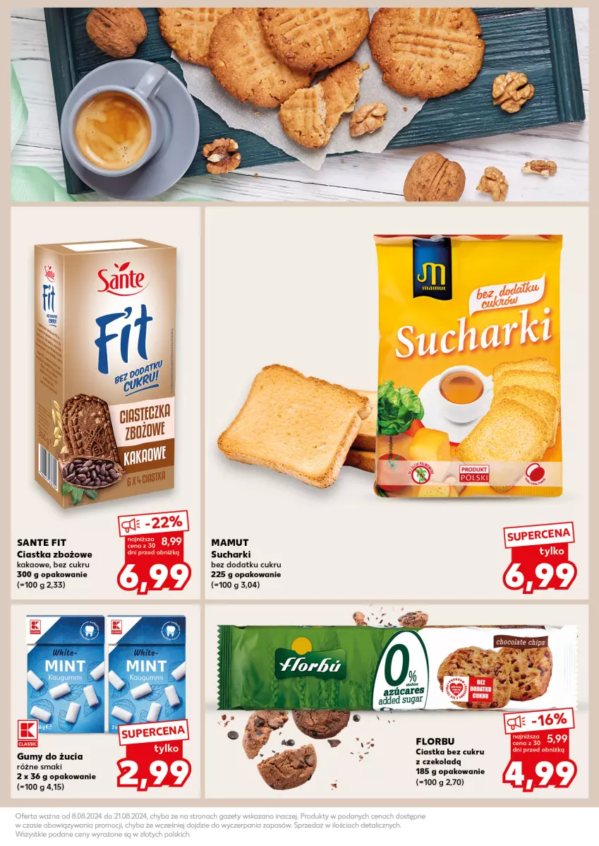 Gazetka promocyjna Kaufland - Kaufland - ważna 12.08 do 13.08.2024 - strona 27 - produkty: Ciastka, Kakao, Sante