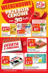 Gazetka promocyjna Auchan - 30 Lat Supermarket Auchan Franczyza - Gazetka - ważna od 04.03 do 04.03.2026 - strona 2 - produkty: Piwo, Tchibo, Mięso mielone z szynki, Mięso mielone, Ser, Gin, Gra, Ręcznik kuchenny, Kasztelan, Kawa mielona, Pasta do zębów, Kawa, Ręcznik, Rolki, Colgate, Masło, Mięso, LG, Fa