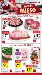 Gazetka promocyjna Intermarche - Gazetka promocyjna - Gazetka - ważna od 04.03 do 04.03.2026 - strona 14 - produkty: Kurczak, Wieprzowina, Zestaw rosołowy z kaczki, Pręga wołowa